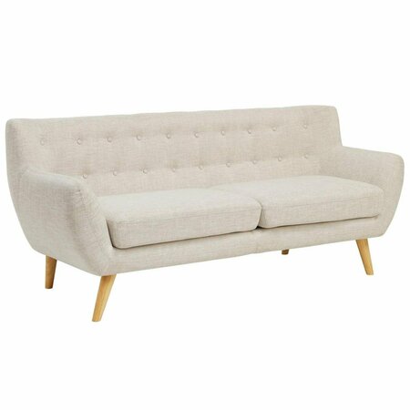 MODWAY FURNITURE Remark Upholstered Sofa, Beige EEI-1633-BEI